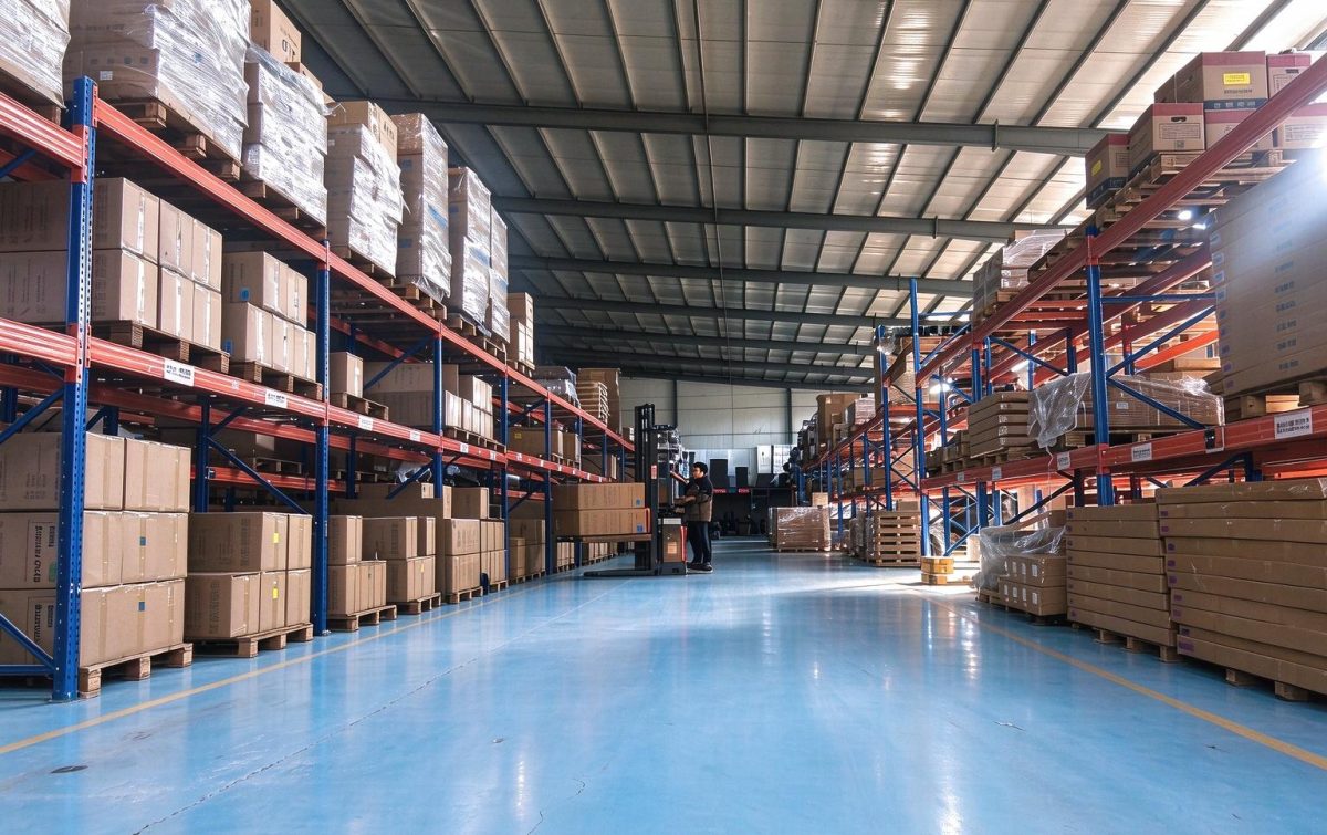 Organized Warehouse Storage